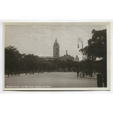 CIUDAD DE BUENOS AIRES LA RECOLETA ANTIGUA TARJETA POSTAL